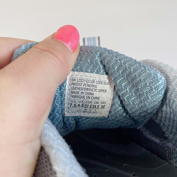 Skechers Shape Ups Toning Accelerators Sneakers 7.5 Womens Gray Leather 12320 - Picture 9 of 13